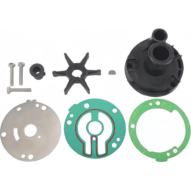 68D-WG078-00 Water Pump Impeller Kit For Yamaha Outboard 2/4 Stroke 4 5 HP Engines 67D-WG078-00-00 6E0-W0078-02-00