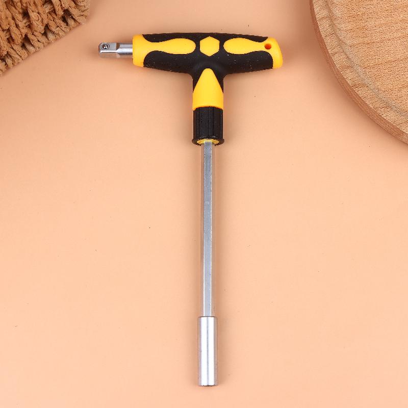 T-Shaped Cross Multi Purpose T-Shaped Cross Handle Adapter Socket Hexagonal Plum Head Screwdriver Set
