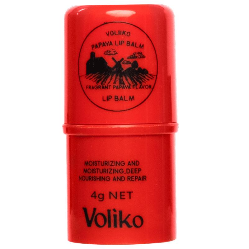 VOLIKO Papaya Lip Essence: Hydrating & Exfoliating Lip Oil for Men & Women - Australian Bestseller