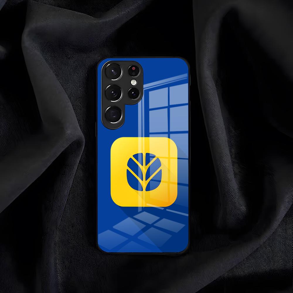 Tractor N-New H-Holland Phone Case For Samsung S26 S25 Edge S24 S23 S22 S21 S20 Ultra Plus FE Glass Cover