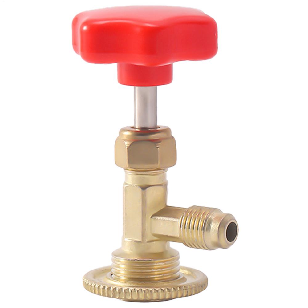 

AC Refrigerant Can Tap Refrigerant Bottle Opener Adapter Fittings Valve Tool For Automotive Air Conditioning Systems Recharging