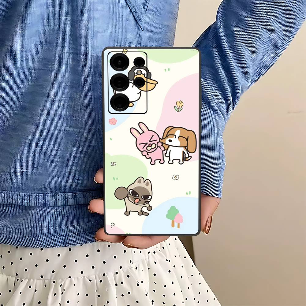 Anime SiamLIPu Phone Case For Samsung S 24 fe 25 Ultra plus 20 lite 21 30 22 23 24 22 Ultra 5G Fundas