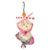 Cake Bird Foraging Toy Edible Soft Boredom Relief Parrot Shredding Chewing Toy for Cockatiel Budgie