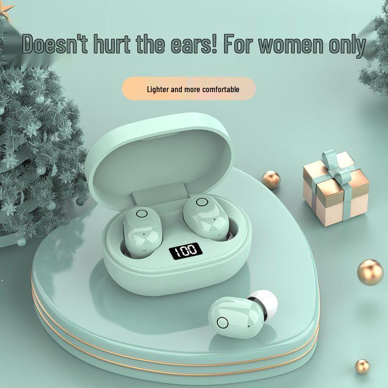J15 Women’s Bluetooth Wireless Headphones - Mini, Cute, Comfortable, High Sound Quality, E6S