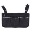 Polyester and Cotton Armrest Storage Bag for Camping Chairs and Wheelchairs