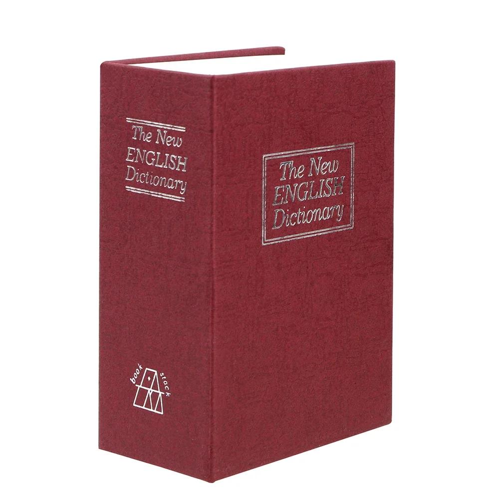 

Словарь Монета Копилки Книга Со Скрытым Секретным Замком Безопасности красный