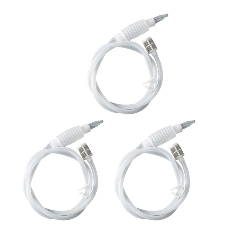 3Pieces Filtration System Beer Strainer Set Auto Priming Design Wine Siphon Tube Hose for Wine Making Home Brewing Tool