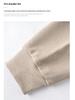 Men's Versatile Casual Half-Zip Long-Sleeve Stand Collar Hoodie Pullover for Autumn and Winter