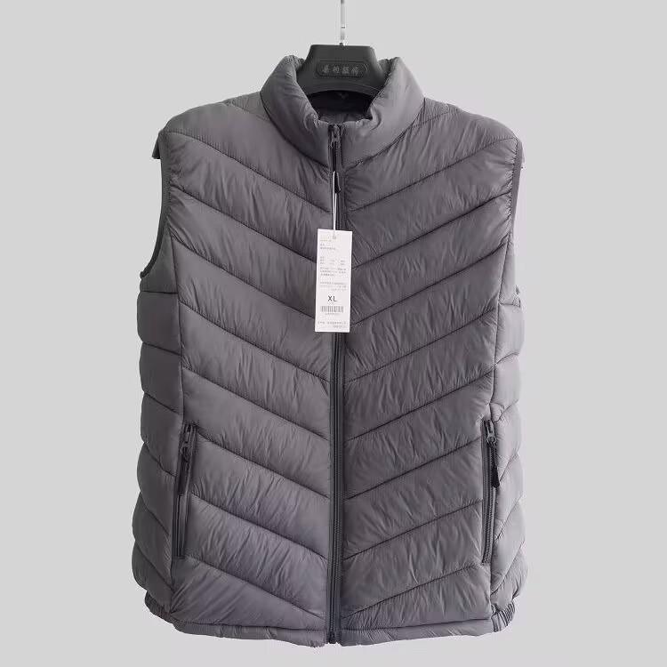 Lehká pánská vesta Mladá a středního věku Péřová bavlněná košilka Běžné Podnikání Sportovní Pánská zesílená svrchní vesta
