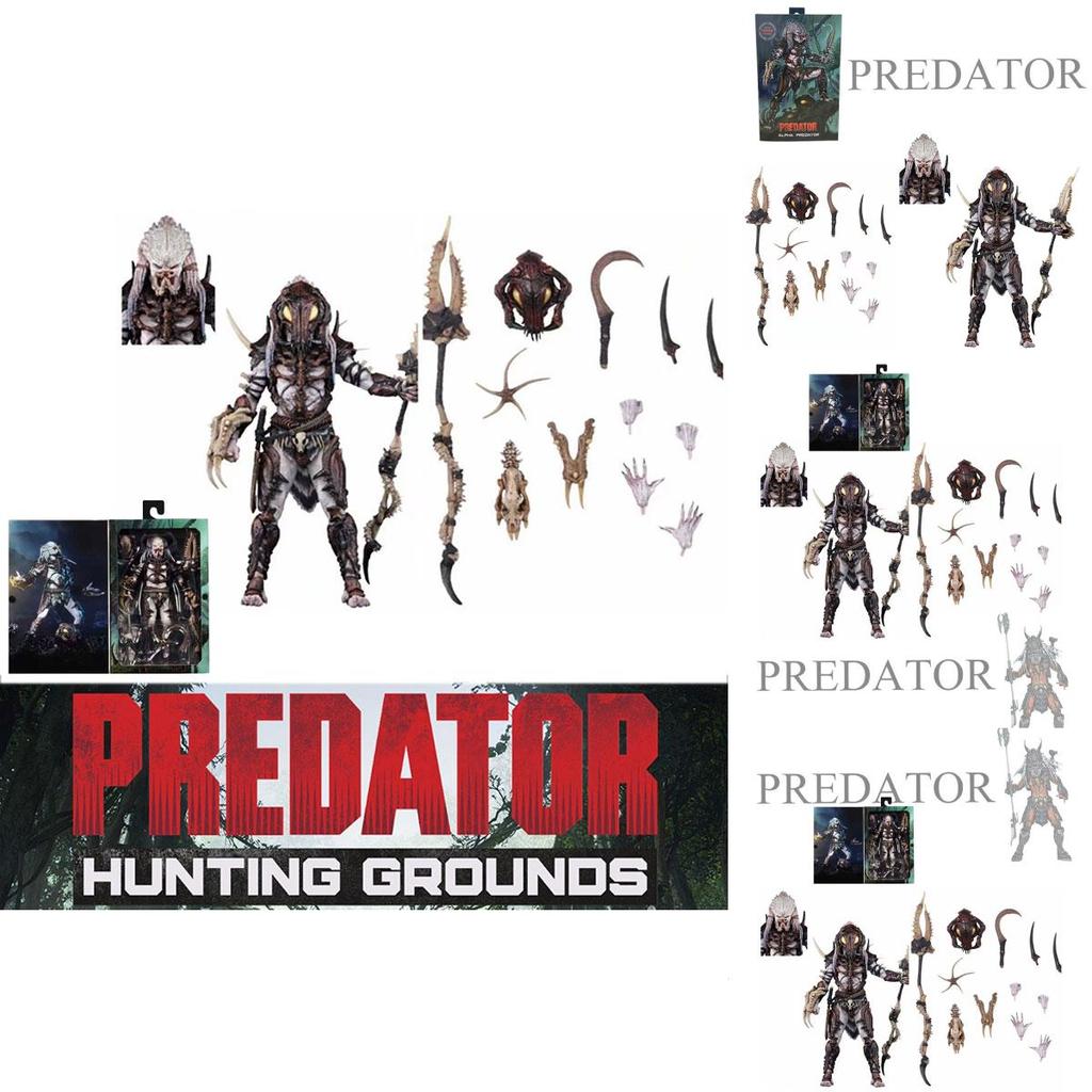 Neca51575 Authentischer Iron Blood Warrior Alpha 7-Zoll Bewegliche Actionfigur Predator Charakter PVC-Material 16cm Höhe