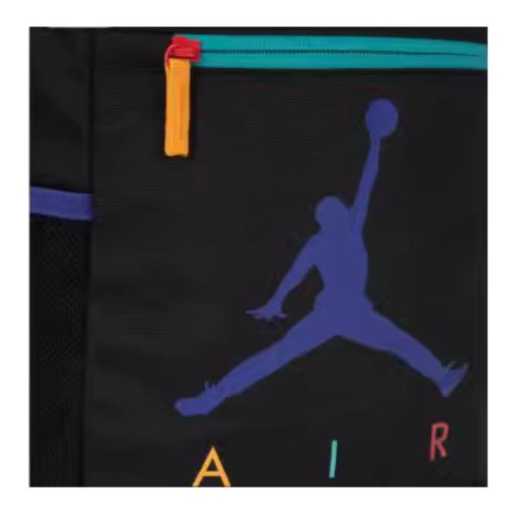 New Jordan Polyester Backpack Regular Unisex Black JD2523015PS-002
