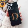 For Oppo Reno14 F 5G 6.57" Case Popular Design Letters A-Z Crown TPU Soft Silicone Cover For Oppo Reno 14F CPH2743 Phone Casing