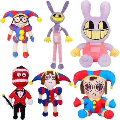 Peluche Il Fantastico Circo Digitale Cartone Animato Clown Ragatha pomni/Jax Bambola Joker Peluche Morbido Peluche Decorazione Divano Regali di Natale