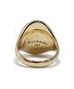 Bonbeau Fashion Airplane Bold Thick Gold Ring (B Type)