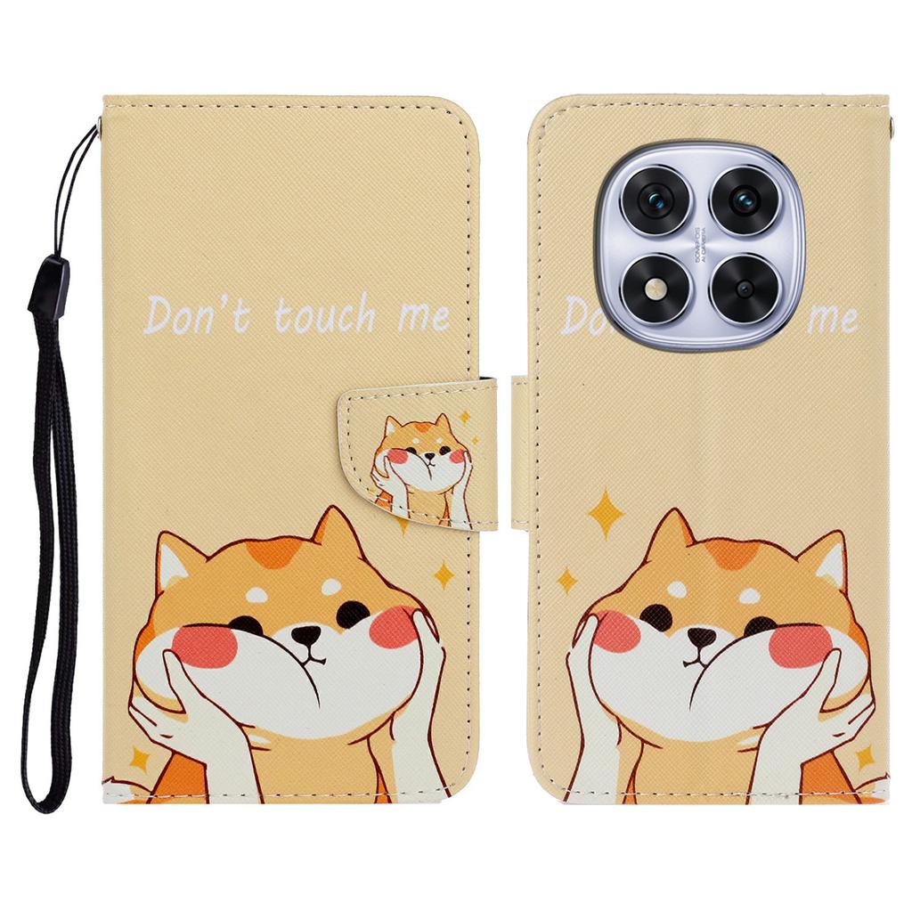 For Xiaomi Redmi Note 14 Pro+ 5G/Note 14 Pro 5G/Note 14 Pro 4G/Poco X7 5G Case Pattern Printing Leather Phone Cover