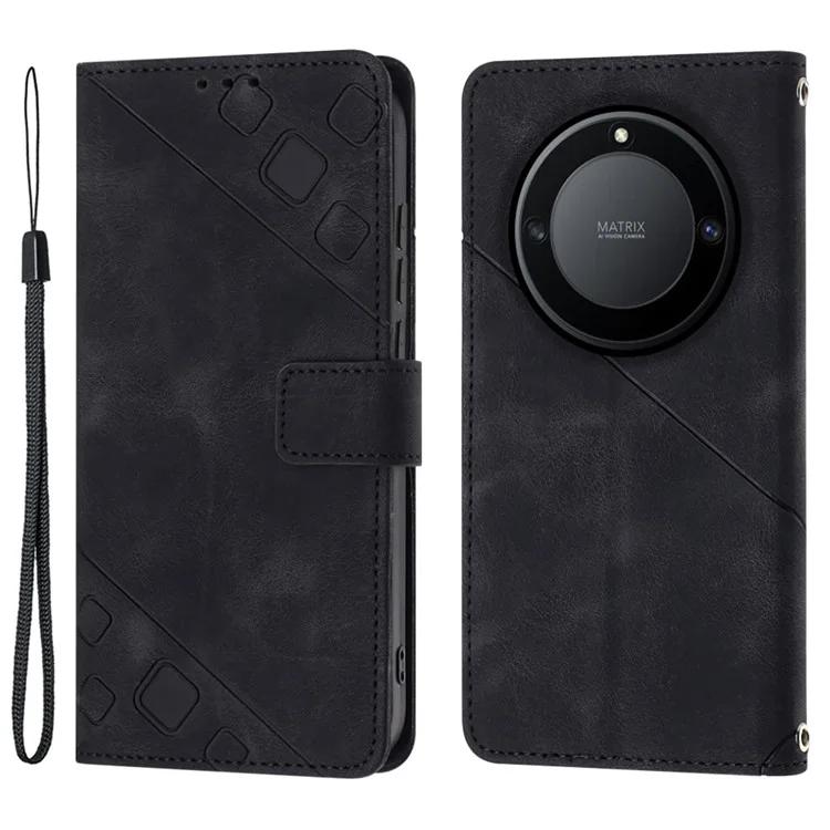 

PT005 YB Imprinting Series-6 для Honor X9a 5G / X40 5G / Magic5 Lite 5G чехол для телефона откидная подставка кожаный кошелек противоударный чехол