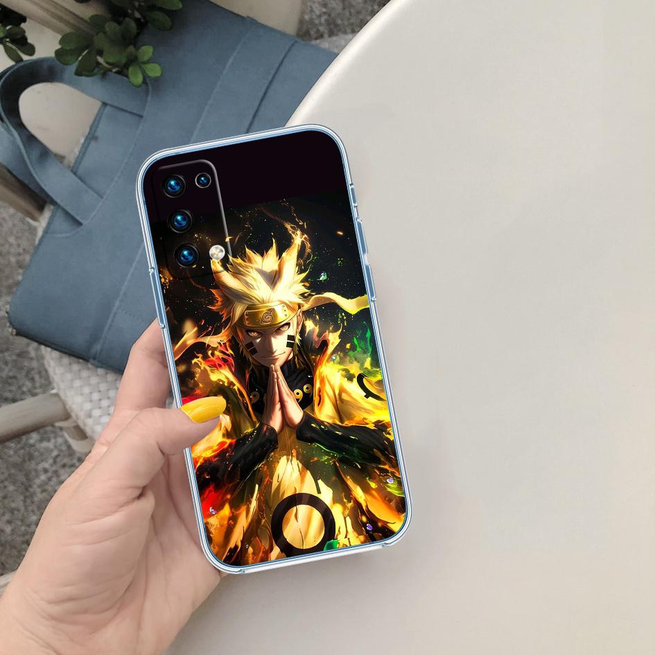 PP46 Naruto Akatsuki Soft Shell Transparent Phone Case for Samsung Galaxy A04 A04S A14 A23 A34 A54 M23 M33 M52 M53
