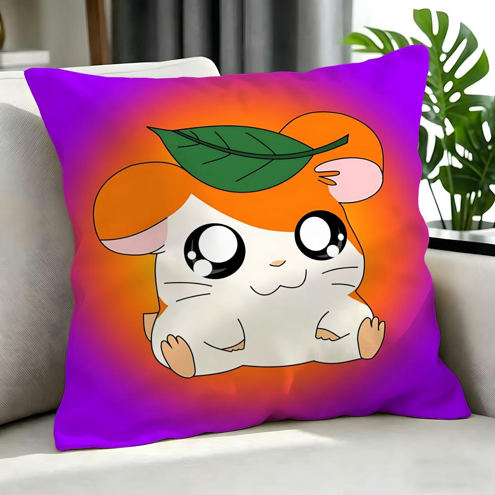 cute Hamtaro Cushion Cover Cushion Cover Set Pcs x x x Pillowcase Decorative Sofa Home Decor