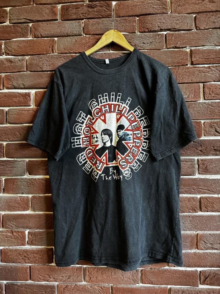 Seltenes Vintage 00er Red Hot Chili Peppers RHCP T-Shirt Rock Y2K Unisex T-Shirt