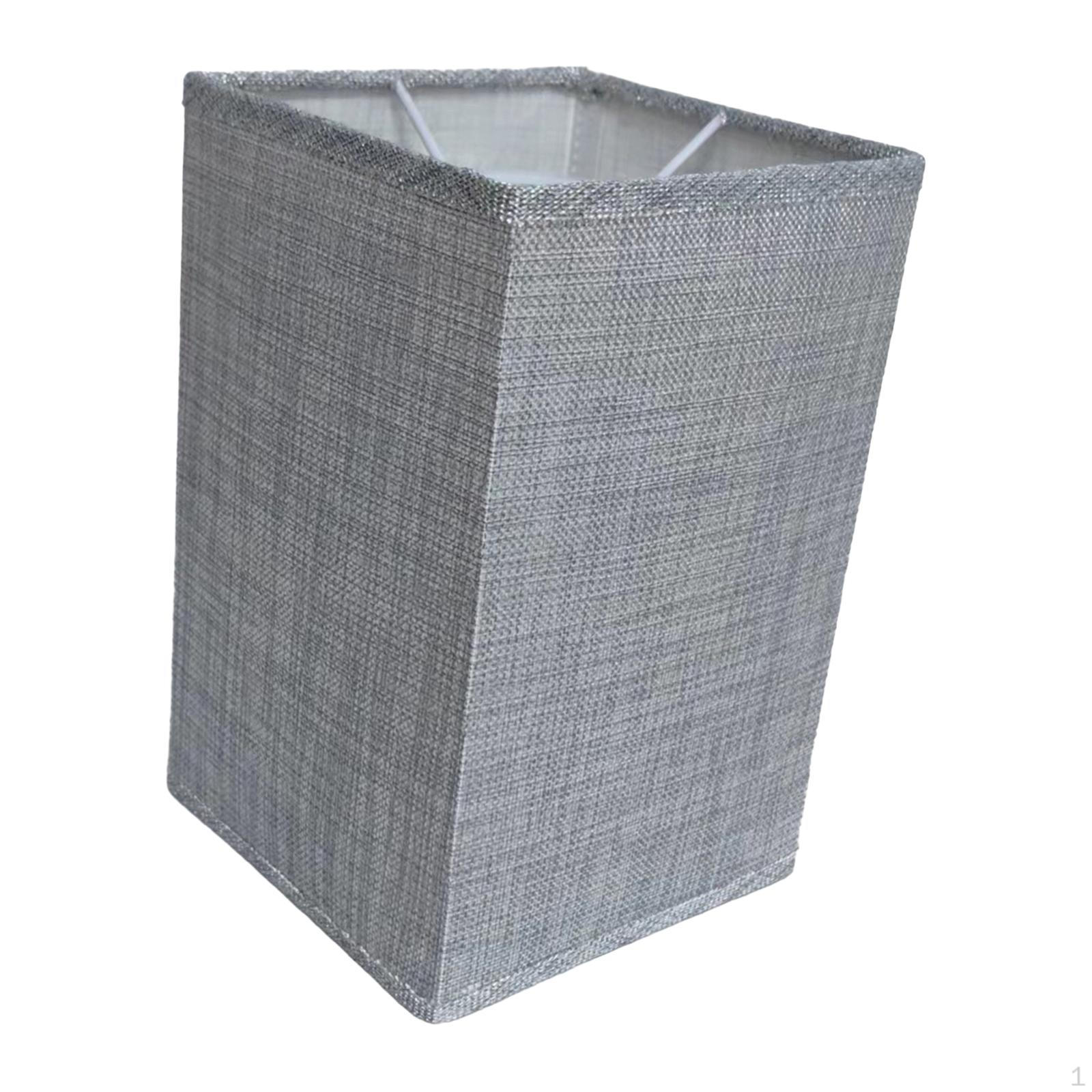 

Абажур из мешковины, тканевый торшер, современные светильники, аксессуары, напольный абажур Grey Square