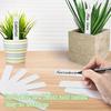 100pcs Plant Labels 4-Inch Plastic Plant Name Tags Waterproof Garden Labels for Flowers Herbs Potted Plants And Vegetable Pots