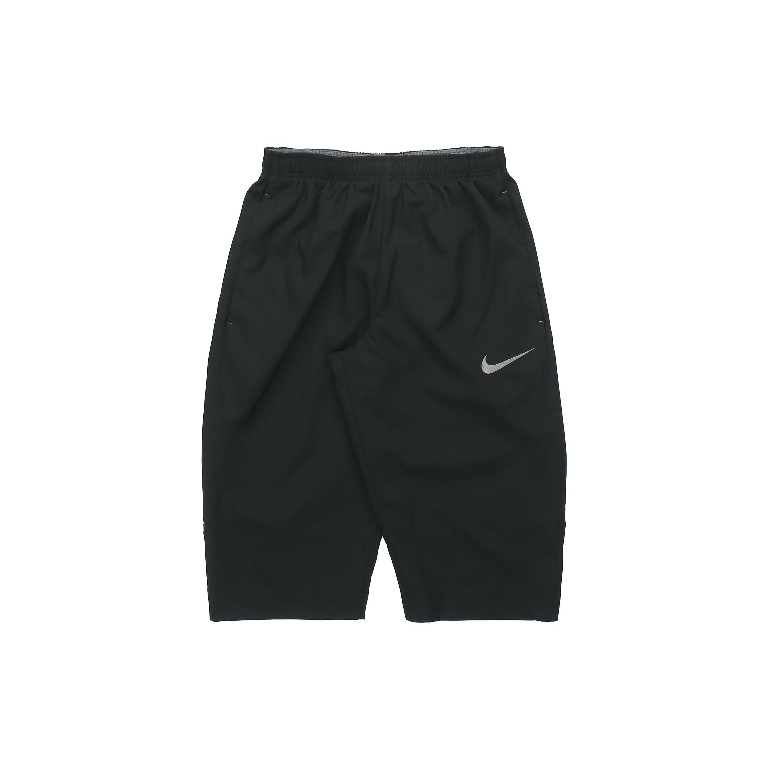 Nike Logo Quick Dry Breathable Sports Shorts Black Men s 688492-010 M