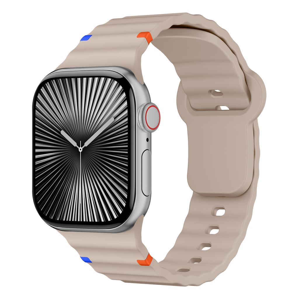 Silicone Straps for Apple Watch Band 44mm 40mm 49mm 45mm 46mm 42mm 38mm 41mm Correa Sport Bracelet iWatch Series 10 SE 9 Ultra 2