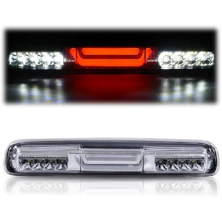 PIT66 3Rd Brake Light Compatible With 1999-2007 Chevy Silverado 1500 2500 3500 & HD Models /1999-2007 GMC Sierra 1500 2500 3500 & HD Models High