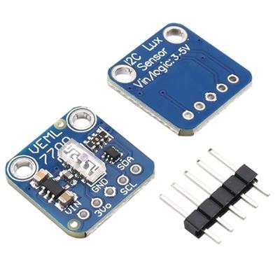 4 Pcs VEML7700 Ambient Light Sensor Modules With Pin Headers VEML7700 Light Sensors 16-bit For Arduino I2C Interface Accessories