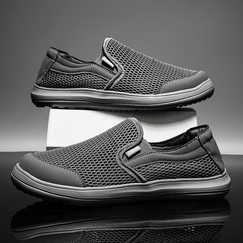 Shoes Men's Summer Breathable Mesh Shoes Cloth Shoes Men's Versatile Casual Shoes Men's Shoes