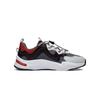 Li Ning Kids Shock Absorption Rebound Soft Lightweight Casual Shoes Kids Sneakers Black Gray YKCT096-1