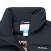 Columbia Casual Outdoor Solid Color Simple Logo Print Waterproof Warm Gold Dot Water-Repellent Goose Down 700 Fill Vest Men vest Black WE4939-010