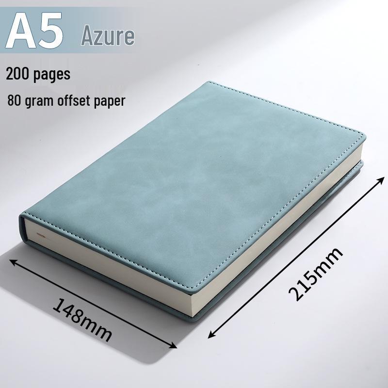 Премиальный блокнот формата А5, Планер из искусственной кожи, Плотный деловой журнал формата В5, Подарочная коробка на заказ с логотипом