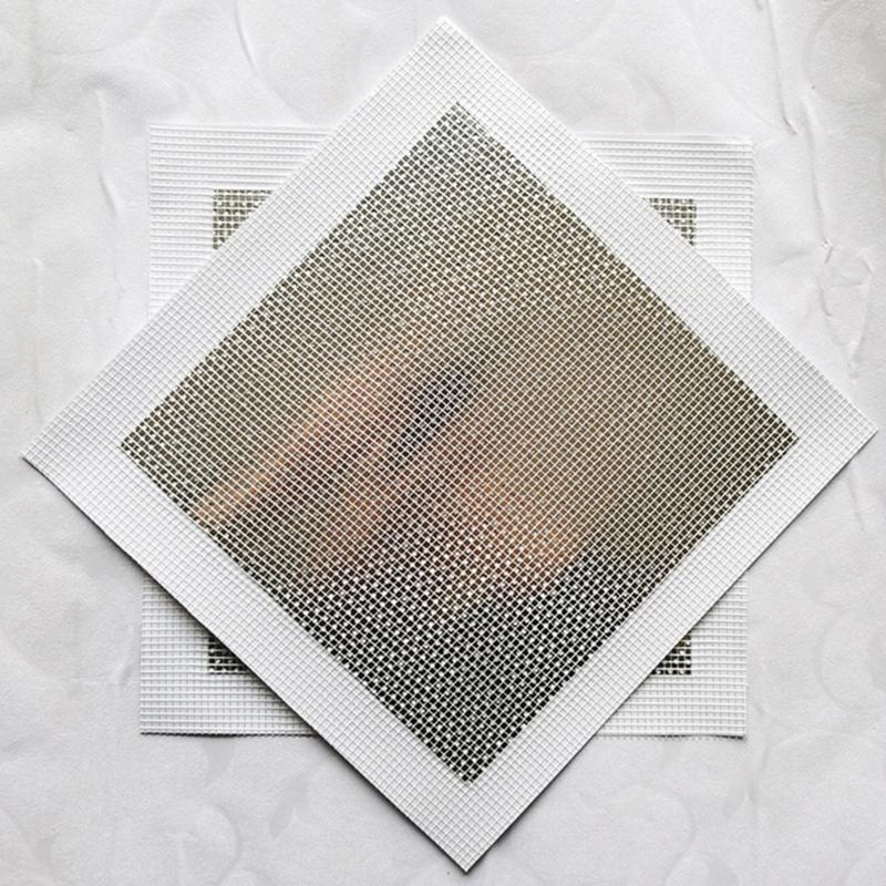 Fiberglass Meshes Wall Hole Fixing Set Includes Metal Scraper Sandpaper For Interior Maintenance