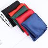 Solid Formal Suit Solid Men Pocket 15 Color Satin Plain Hanky Handkerchief Silk Pocket Square Hanky