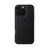 Carbon Fiber Saffiano Leopard Pattern Leather Case For iPhone 17 16 15 14 13 Pro Max Plus 16E 17Air Magsafe Magnetic Card Holder