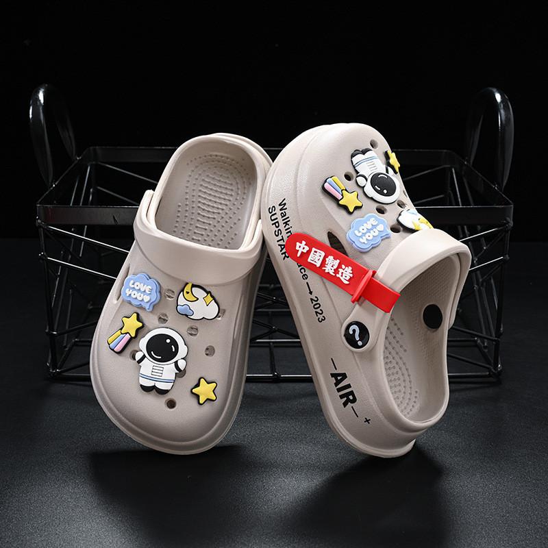 Cartoon Comfortable Style Childrens Beach Sandals With Nonslip Soft Eva Soles For Fun Summer
