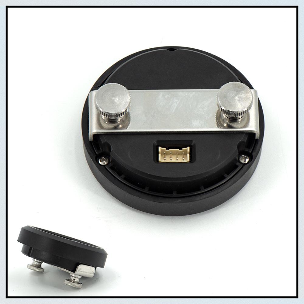 Universal 2inch / 52mm Electronic Fuel Pressure Gauge With 1/8 Npt Sensor Oil Pressure Digital 0-15psi Red Led Ultra-Thin