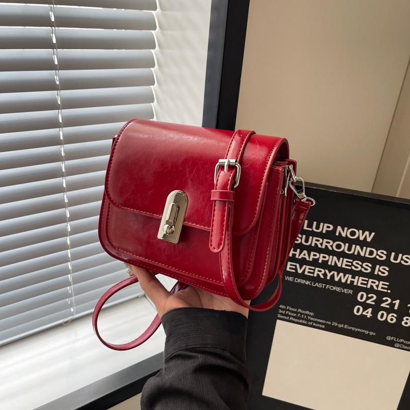 Bag Women's New Fashionable Versatile Shoulder Small Square Bag Messenger Bag