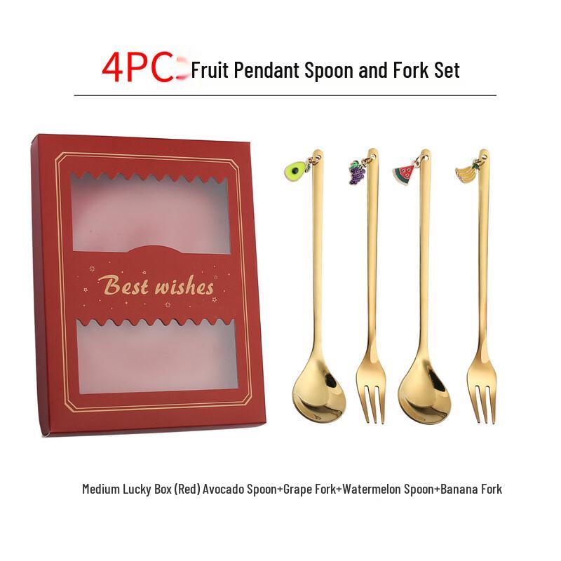 Abay Christmas Fruit Cutlery Gift Set