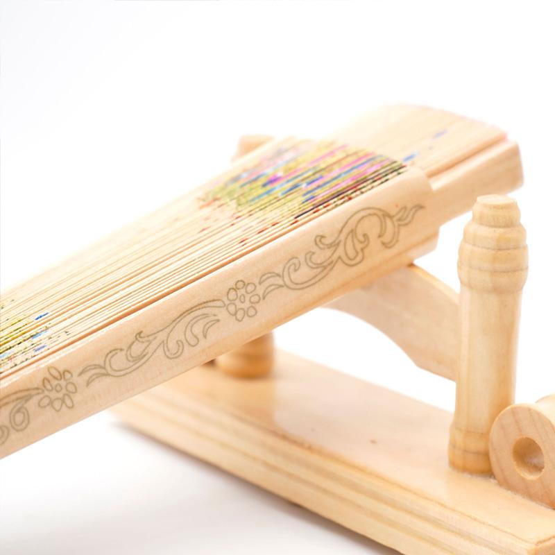 1 buc. Rechizite frumoase pentru petreceri, cadou pentru artizanat, ventilator pliabil cu două fețe