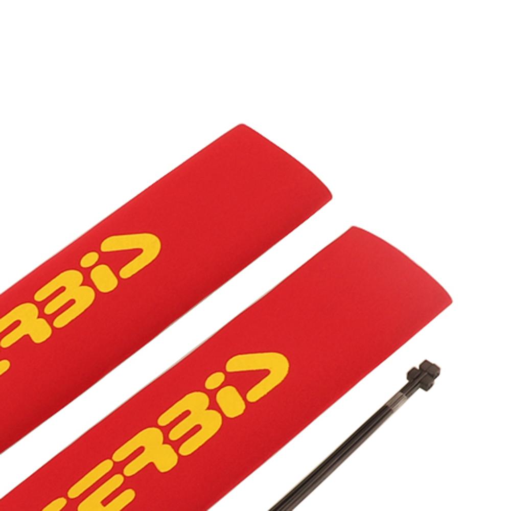 Front Fork Protector Rear Shock Absorber Guard Wrap Cover For CRF For ATV Dirt Pit Bike Motorcycle Scooter Universal 171mm