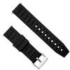 HiCycle2 Rubber Watch Band Strap Replacement for TAG Heuer Modern 20-22mm Aquaracer, Black, 20mm,