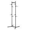 Soporte para Bicicletas para 4 Bicicletas, Estante Vertical Independiente para Almacenamiento de Bicicletas, con Ganchos de Altura Ajustable, Soporte de Suelo para Bicicletas de Garaje de Acero al Carbono de Alta Resistencia,