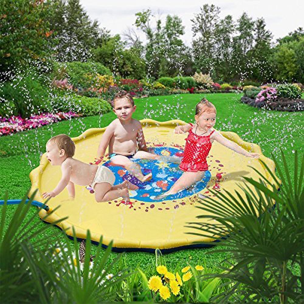 PVC Children's Outdoor Water Play Sprinkler Pad