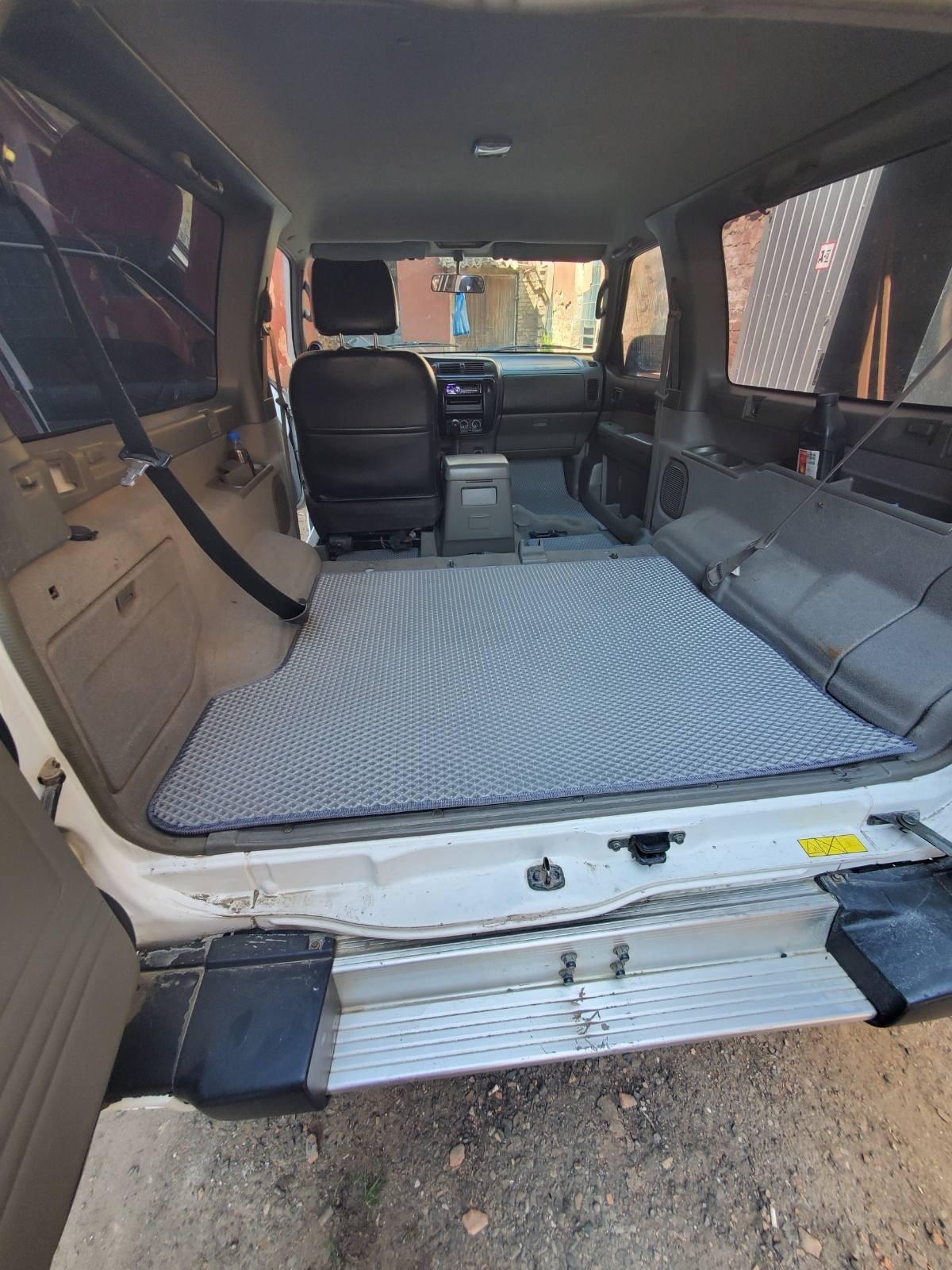 

Килимок багажника Короткий (EVA, сірий) для Nissan Patrol Y61 1997-2011 рр.