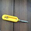 Mini Keychain Pocket Torch Battery Powered LED Light Flashlight Lamp, Strong Light Small Keyring Light Torch Flashlight