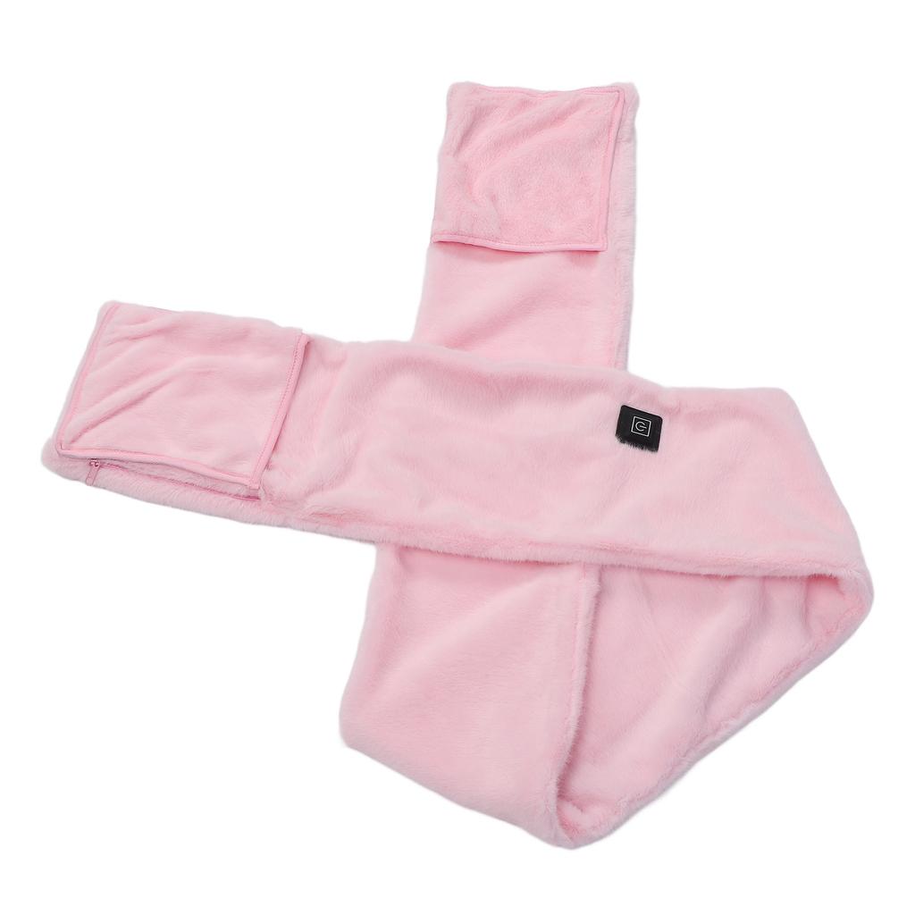 Heated Scarf USB Anti Cold   Lasting Quick Heating Soft Electric Heating Scarf Neck Warmer for Winter