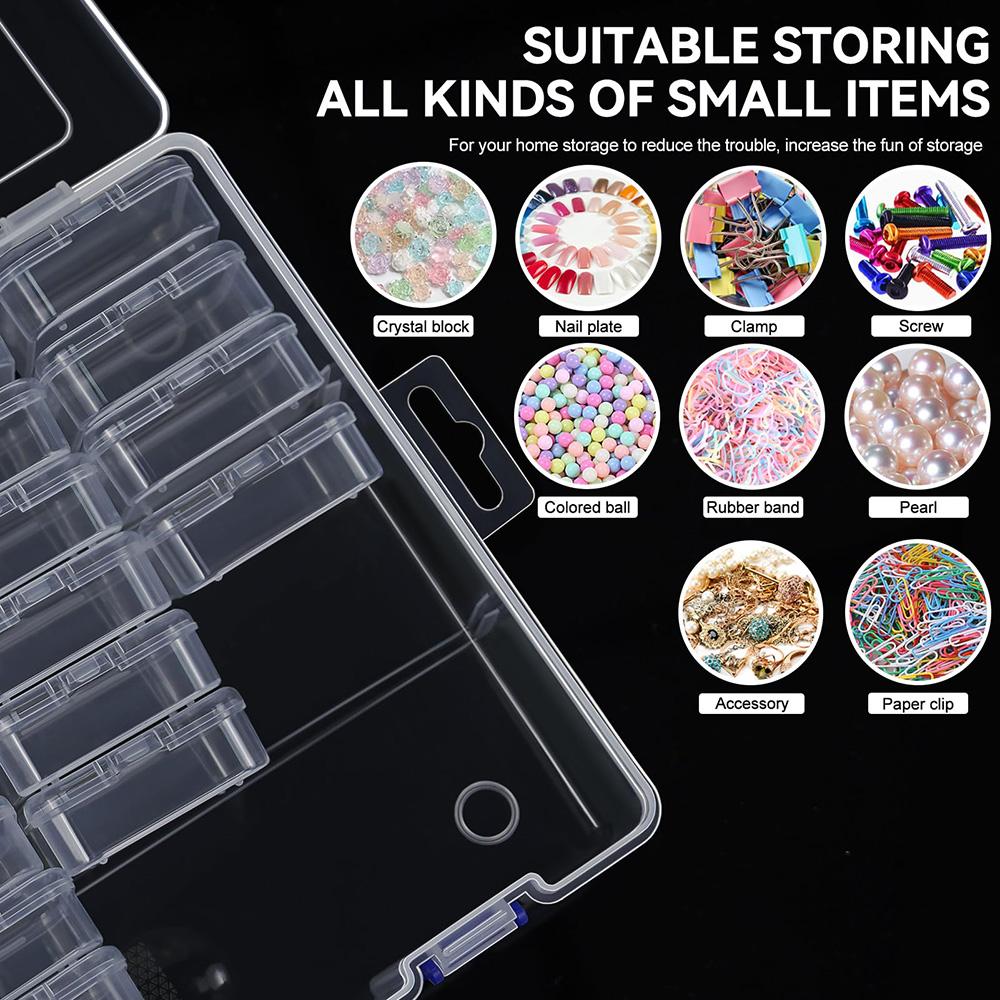 45 Grids 5D Diamond Painting Storage Box Diamond Embroidery Tool Accessories Storage Box