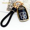 Tpu Car Remote Key Shell Fob Holder For Kia Grand Carnival Sedona Car Key Case Cover Protector Keychain Accessories
